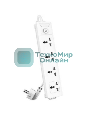 Сетевой фильтр Deli ET404