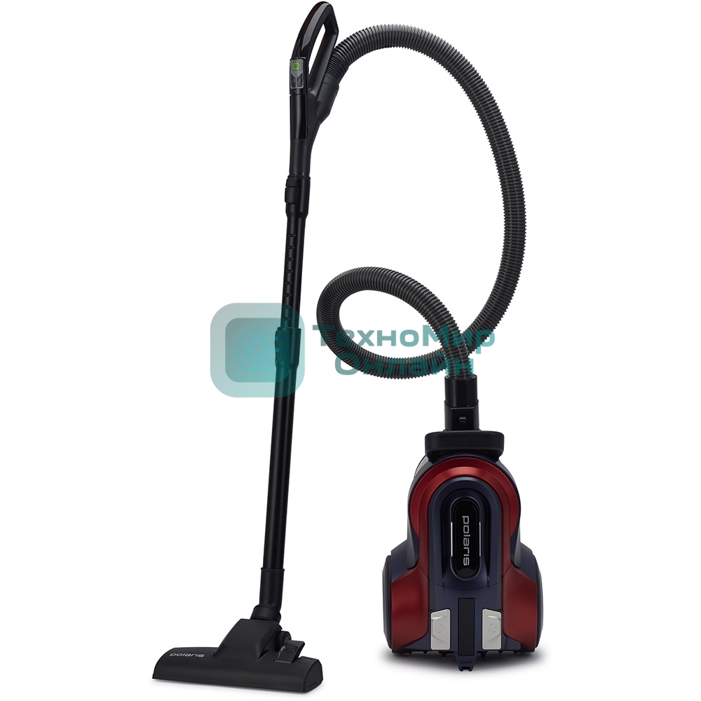 Пылесос Polaris PVC 2003RI серый/красный, 500/2000 Вт, уборка сухая, пылесборник контейнер 2.5 л