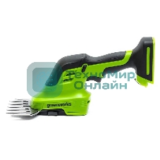 Садовые ножницы-кусторез аккумуляторный Greenworks G24SHT, 24V, без АКБ и ЗУ (1600607)