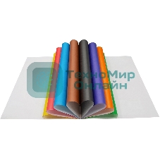 Бумага цветная Silwerhof одност. 8л. 8цв. A4 Монстрики 50г/м2 2диз. обл.бум.офсет скрепка