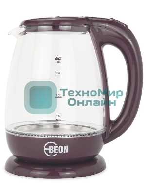 Чайник электрический BEON BN-3046 бордовый