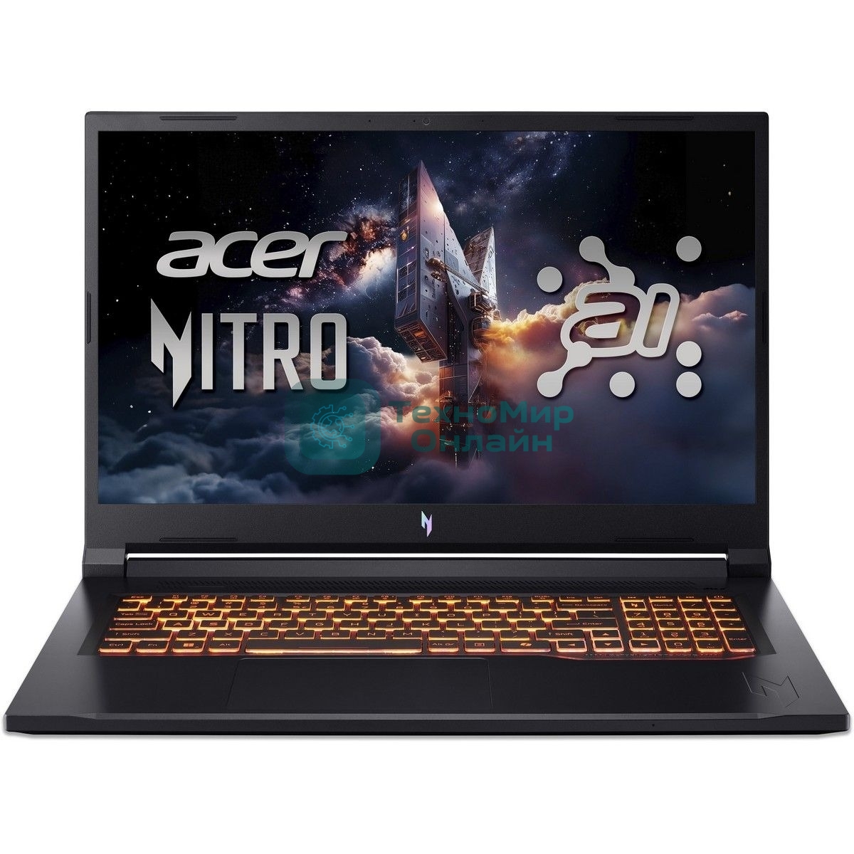 Ноутбук Acer Nitro V 17 AI ANV17-41-R0P2 AMD Ryzen 7 260/32Gb/SSD 1Tb/RTX 5060 8Gb/17.3
