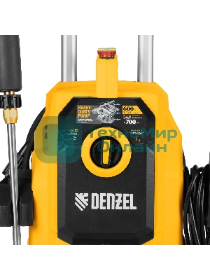 Мойка высокого давления Denzel K 50 Power, 2100 Вт, 150 бар, 600 л/ч, асинх. двиг.