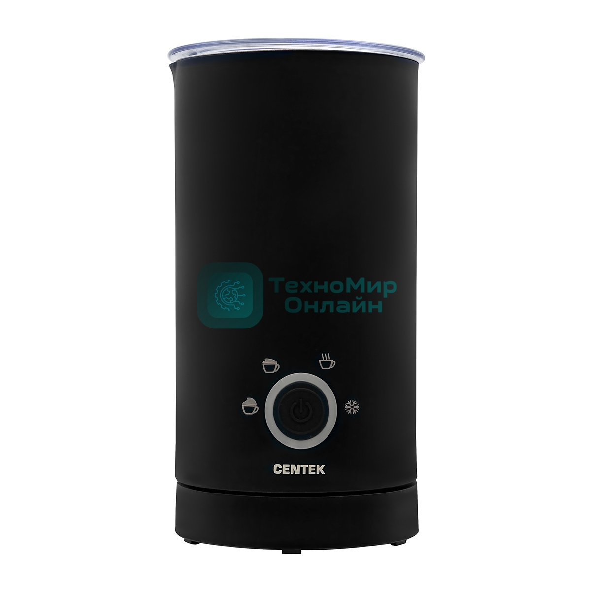 Вспениватель молока CENTEK CT-1181 черный