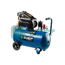 Компрессор поршневой Зубр ЗКПМ-240-50-1.5 воздушный масл. прямой привод 240л/мин 50л 8атм 1500Вт