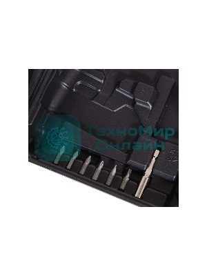 Дрель-шуруповерт Ресанта ДА-18-2ЛК-У, 18 В, 2 Ач, 50 Нм, щеточный