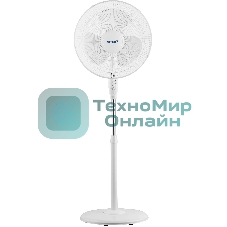 Вентилятор напольный Vitek VSF-1662 38Вт скоростей:3 ПДУ белый (упак.:1шт)