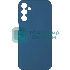 Чехол (клип-кейс) BoraSCO для Samsung Galaxy A15 Microfiber Case синий (72893)