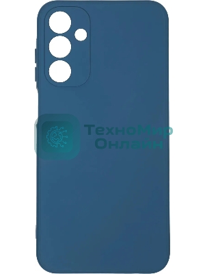 Чехол (клип-кейс) BoraSCO для Samsung Galaxy A15 Microfiber Case синий (72893)