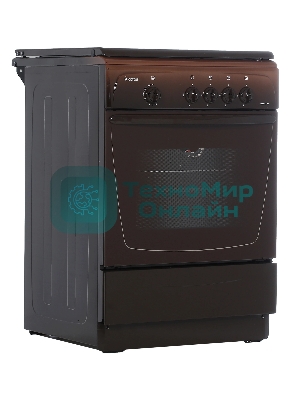 Плита газовая Gefest ПГ 1200-С7 К89 коричневый, конфорок 4 шт, духовка 63 л, 60 см x 85 см x 60 см