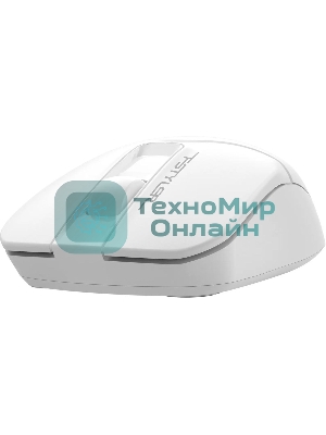Мышь беспроводная A4Tech Fstyler FG12S белый, 1200 dpi, радиоканал, USB, кнопки - 3