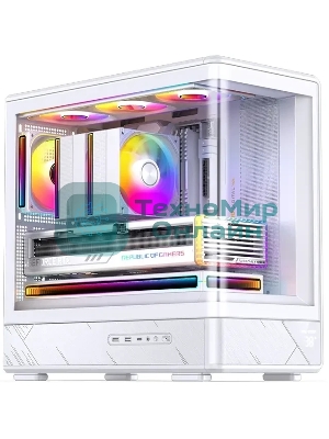 Корпус Jonsbo D200, Mini-Tower, белый