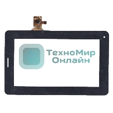 Сенсорное стекло (тачскрин) FM704201TE, черное