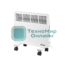 Конвектор электрический MTX КМ-1000.1 белый, 1000 Вт, 15 м2, термостат