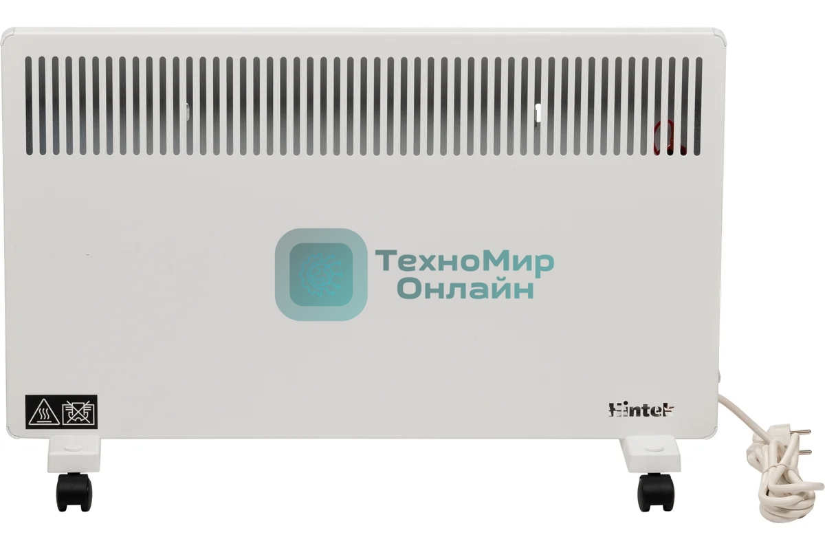 Конвектор электрический HINTEK Standart 2500 04.05.01.214598 белый, 2500 Вт, 30 м2, термостат