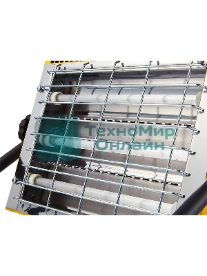 Обогреватель инфракрасный Ballu BIH-LM-1.5-R желтый, кварцевый, 1500 Вт, 25 м2