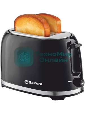 Тостер Sakura SA-7610BK 850 Вт, черный