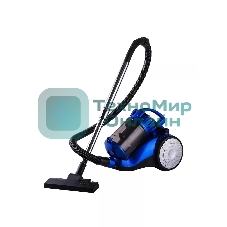 Пылесос Kelli KL-8019 синий, 450/2600 Вт, уборка сухая, пылесборник контейнер 2,5 л