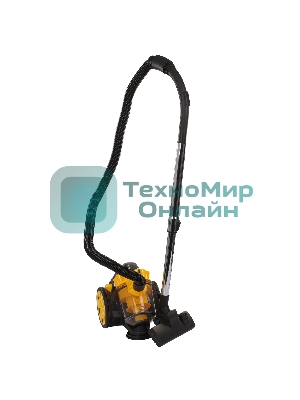 Пылесос Endever SkyClean VC-640 желтый/серый, 380/2200 Вт, уборка сухая, пылесборник контейнер 2.5 л