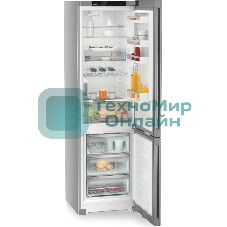 Холодильник Liebherr CNsfc 574i-22 001 серебристый двухкамерный 264/92л морозилка снизу