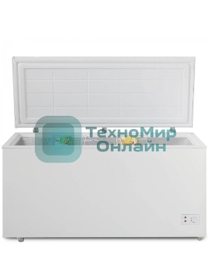 Морозильный ларь Бирюса Б-455KX белый, 420л