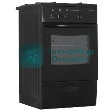 Плита газовая Лысьва ГП 300 МС СТ-2у черный, конфорок 3 шт, духовка 57 л, 50 см x 84 см x 60 см (без крышки)