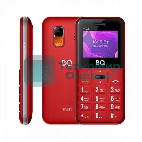 Мобильный телефон BQ 1866 Trust красный