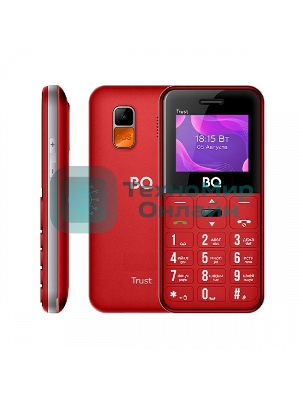 Мобильный телефон BQ 1866 Trust красный