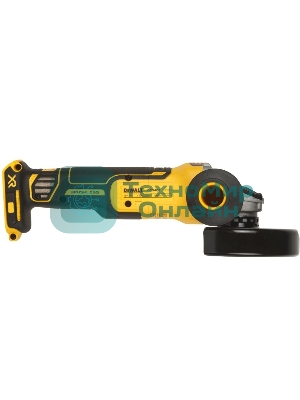 Угловая шлифовальная машина DeWalt DCG405N 18.0 В XR бесщеточная УШМ, 125мм, 9000 об/мин, сдвижной выключатель, без аккумуляторов и з/у, 1.75 к