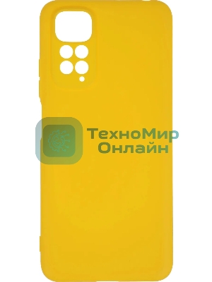 Чехол (клип-кейс) DF xiCase-61 для Xiaomi Redmi Note 11/11s желтый