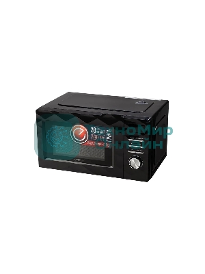 Микроволновая печь Energy EMW-20707EG черный, 20 л, 700 Вт, переключатели - кнопки, поворотный механизм
