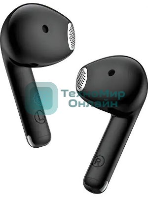 Гарнитура вкладыши Edifier X2 Plus черный беспроводные bluetooth в ушной раковине