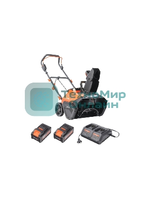 Снегоуборщик аккумуляторный PATRIOT PE 4542 LCT 40V + 2 АКБ 4Ah + З\У в комплекте