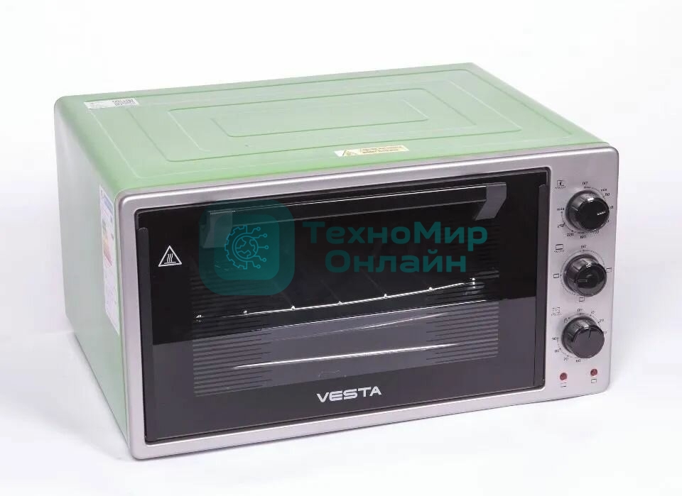 Мини-печь VESTA MP-V 2336 PL серо-зеленая