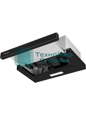 Вытяжка Weissgauff TEL 500 Black Glass