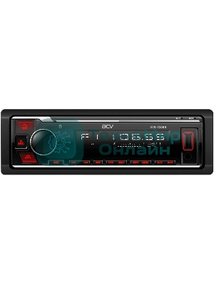 Автомагнитола ACV AVS-920BR, 1 DIN, Bluetooth, USB Type-A, AUX