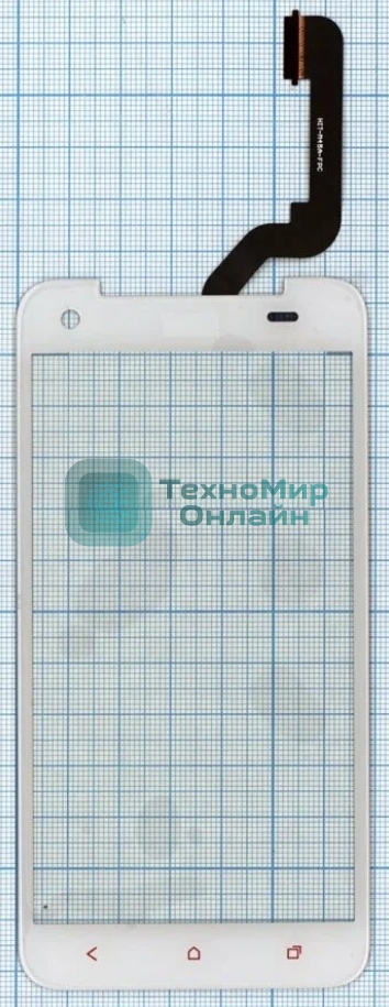 Сенсорное стекло (тачскрин) для HTC Butter для fly X920E, белое
