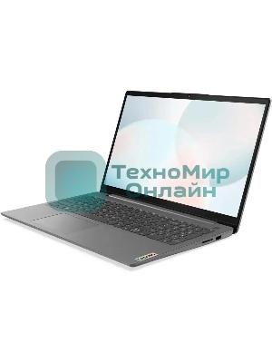Ноутбук Lenovo IdeaPad 3 15IAU7 i3-1215U 8Gb SSD 256Gb Intel UHD Graphics 15,6 FHD IPS Cam 45Вт*ч No OS Серый 82RK013NRK