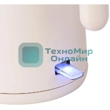 Чайник электрический Galaxy Line GL 0327, пудровый, пластик, 1800 Вт, 1,5 л