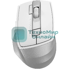 Мышь беспроводная A4Tech Fstyler FG45CS Air2 белый/серебристый, 2000 dpi, радиоканал, USB, кнопки - 7