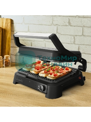 Электрогриль Tefal GC520DE0, черный/серебристый 1510002834