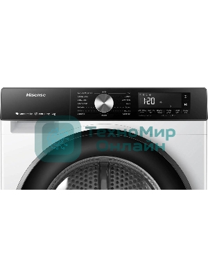 Сушильная машина Hisense DH3S702UWDE класс: A++ загр.фронтальная макс.:7кг белый