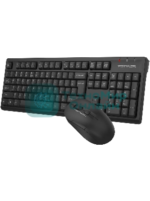 Комплект клавиатура+мышь A4Tech FStyler FG1200 беспроводной, USB, чёрный