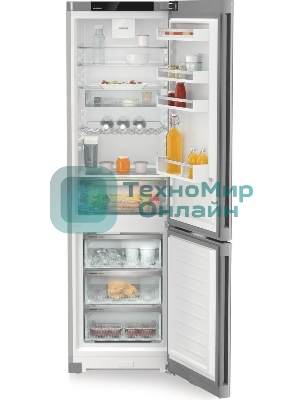 Холодильник Liebherr CNsfc 574i-22 001 серебристый двухкамерный 264/92л морозилка снизу