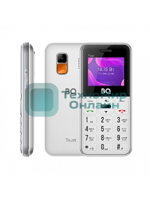 Мобильный телефон BQ 1866 Trust белый