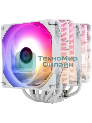Устройство охлаждения(кулер) Thermalright Peerless Assassin 120 White ARGb Soc-AM5/AM4/1151/1200/2066/2011/1700 белый 4-pin 25.6dB Al+Cu 750gr Ret (PA120-WH-ARGb)