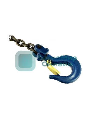 Таль цепная Stels 51944 1 т, h подъема 2,5 м, расстояние между крюками 350 мм