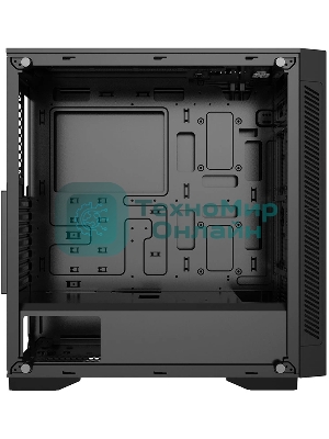 Компьютерный корпус MidiTower Deepcool MATREXX 55 V3 без БП, бок.окно, черный, EATX (DP-ATX-MATREXX55V3)