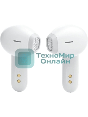 Наушники TWS JBL Wave Flex белый, вкладыши, Bluetooth, быстрая зарядка, до 8 ч