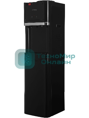 Кулер для воды Hyundai H-WD3410E, верхняя загрузка, нагрев 95 °С, охлаждение 10 °С, чёрный